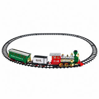 Tren Navideño Luz Música y Humo Decorativo