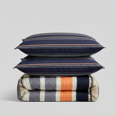 Quilt estampado Líneas Warm