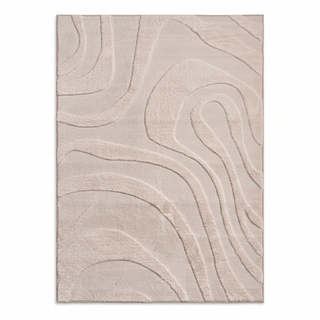 ALFOMBRA 160X230 OLAS Rosa