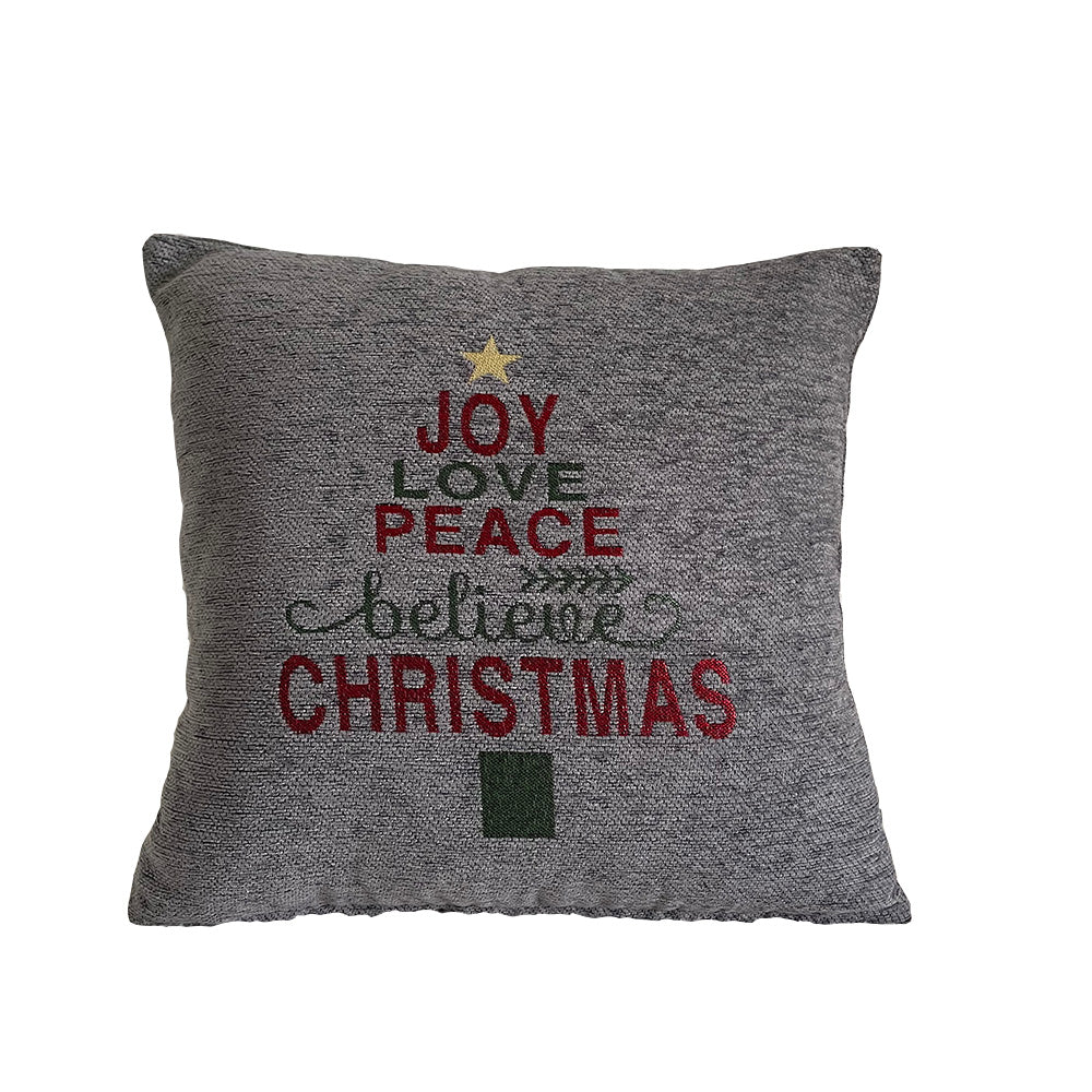 NH F.COJIN CHENILLE ARBOL JOY 40X40CM