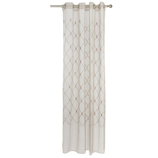 Set 2 Velos Bord Jazmin Argolla Rombo Beige