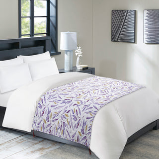Piecera Microfibra  Hojas De Invierno 100x200cm