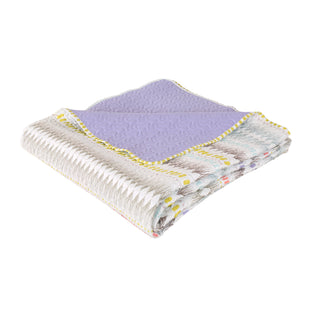 Cubrecama Microfibra Estampado Trazos King