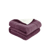 Cubrecama Coral Termico 2P Color Rosa Viejo