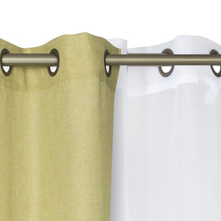 Set Cortinas Corcovado 140X220 Cm - Verde