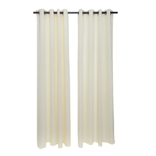 Set Cortinas Continental 140X220 Cm - Crudo