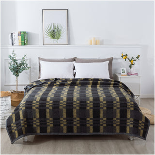 Frazada Termica Jacquard 2p Amarillo