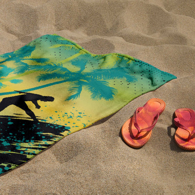 Toalla Playa Surf Algodón - multicolor