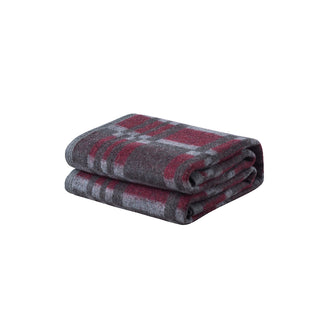 Frazada Termica Jacquard 2P Burdeo