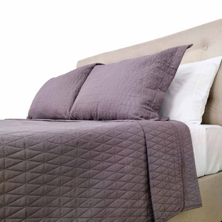 Cubrecama Microfibra Ultrasonic Liso 1.5 Plazas Morado