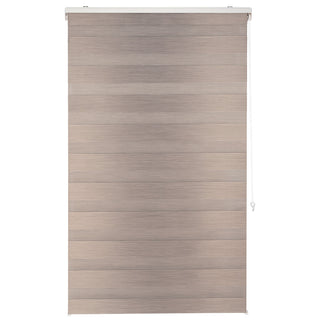 Cortina Duo Blackout 150 X 220 Cm Color Gris Plata