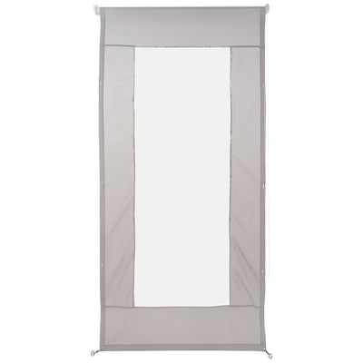 CIERRE TERRAZA PVC 150X250 Gris - gris claro