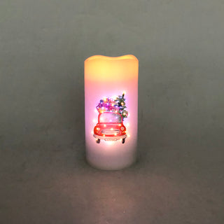 Vela Led Auto, Medidas 7.5X15Cm