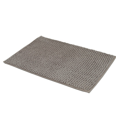 Piso De Baño Chenille 50X80Cm Color Beige - beige