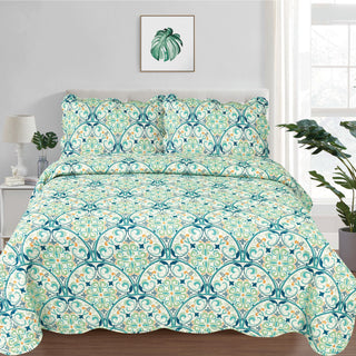 Cubrecama Estampado 2P Diseño Ágata