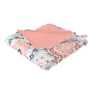 Cubrecama Microfibra Estampado Mandala King