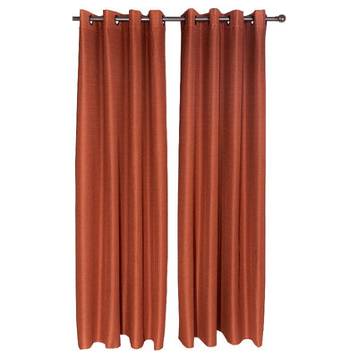 Set Blackout 2P Termico Textura 140X220 Terracota - terracota