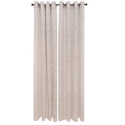 Set 2 Velos Fantasía 140x220 Cm - Sidney - Gris Perla - gris