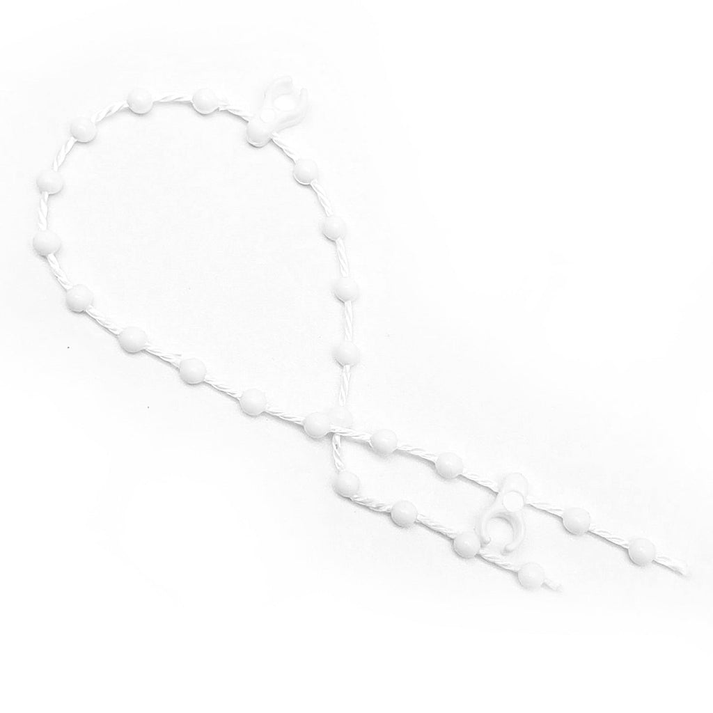 CADENA INFERIOR CORTINA VERTICAL BLANCO