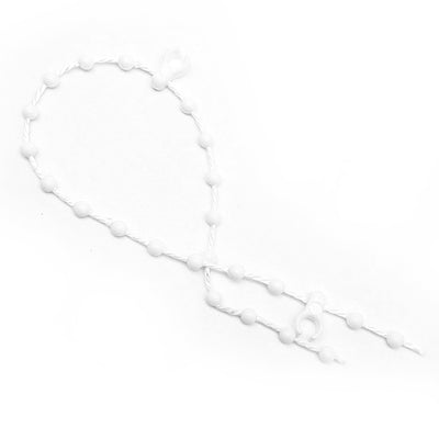CADENA INFERIOR CORTINA VERTICAL BLANCO - blanco