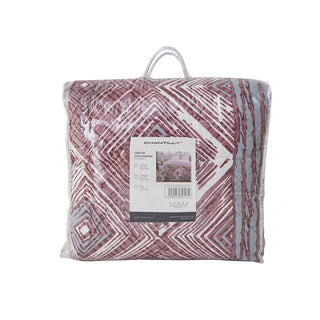 Quilt Sherpa Estampado Pink frames