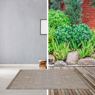ALFOMBRA 240 X 340 NATURA DIAGONAL BEIGE