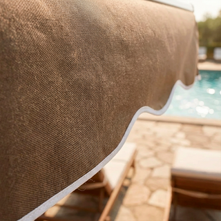 Toldo Proyectable Aluminio 5 x 3 Mts Café Topo