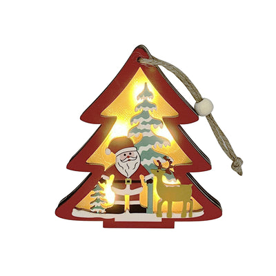 Deco Arbolito Santa Led C/Luz  009