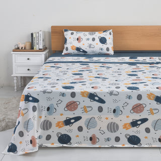 Sábanas Polar Estampada Espacial