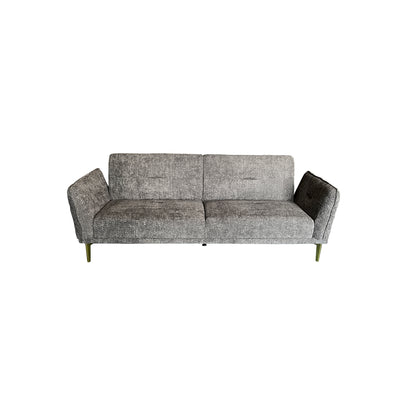 SOFA CAMA 3 CUERPOS GROMO GRIS ACERO - multicolor