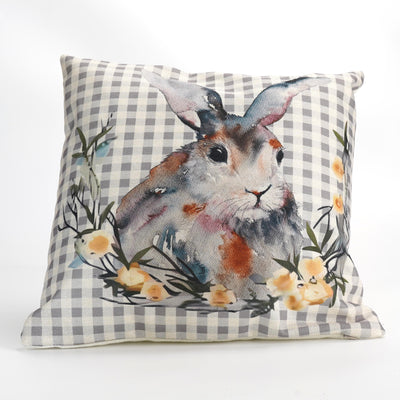 Funda de cojín 40x40cm Conejo de Pascua