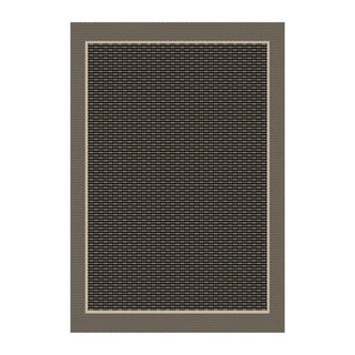 ALFOMBRA 300 X 400 ETNICO BEIGE NEGRO