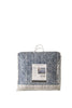 Quilt Sherpa Estampado Blue Frames