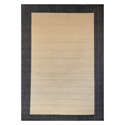 ALFOMBRA 160 X 230 COLOR BLOCK BEIGE NEGRO - multicolor