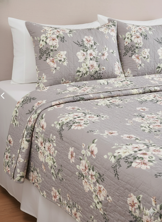 Quilt Basic 2P Cv Flores
