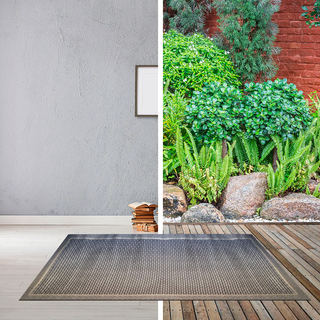 ALFOMBRA 300 X 400 ETNICO BEIGE NEGRO