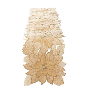 Camino Bord Flor Navidad 35X170Cm