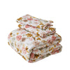 Quilt Sherpa Estampado Flores