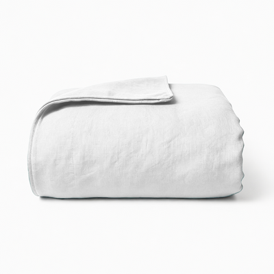 Funda plumón de lino 220 x 240 cm ivory - beige