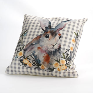 Funda de cojín 40x40cm Conejo de Pascua
