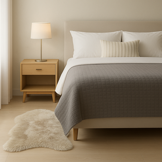 Bajada Cama Beige