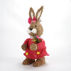 Coneja Pascua peluche 45cm vestido