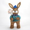 Conejo Pascua peluche 45cm banderín
