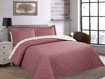Quilt Ultrasonic Sherpa - morado