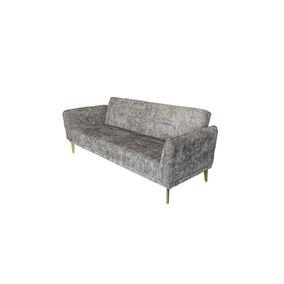 SOFA CAMA 3 CUERPOS GROMO GRIS ACERO - multicolor
