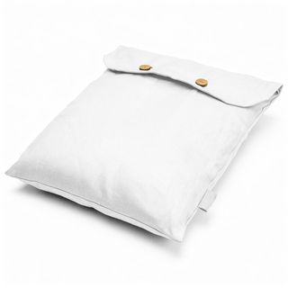 Funda plumón de lino 220 x 240 cm ivory