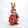 Coneja Pascua peluche 45cm vestido
