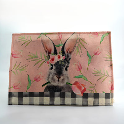 Individual 45x33cm Coneja de Pascua