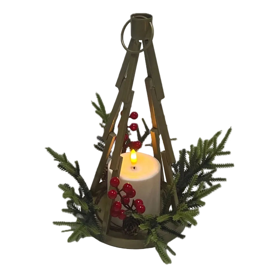 Candelabro Arbol C/Vela Led 02S