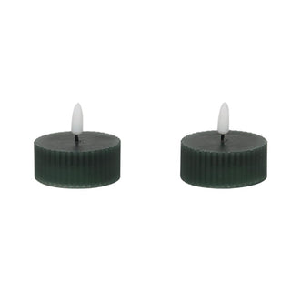 Set 2 Velas Cera Led #224 17X8X5,8Cm 052